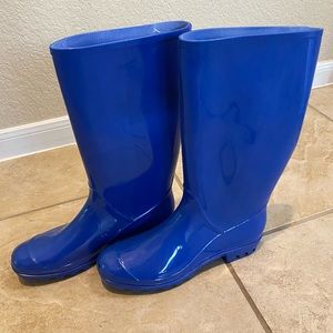 Royal Blue RAIN BOOTS